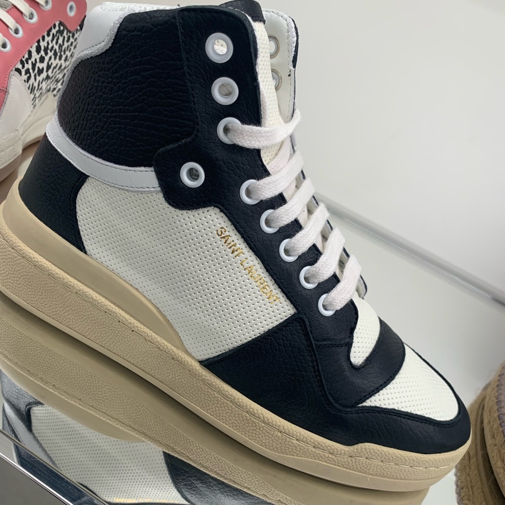 Saint Laurent high top sneakers